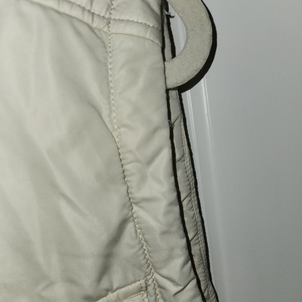 Calia by Carrie Underwood Cream Puffer Vest Butter Soft Size S Flap/Seam Pockets - Picture 5 of 10
